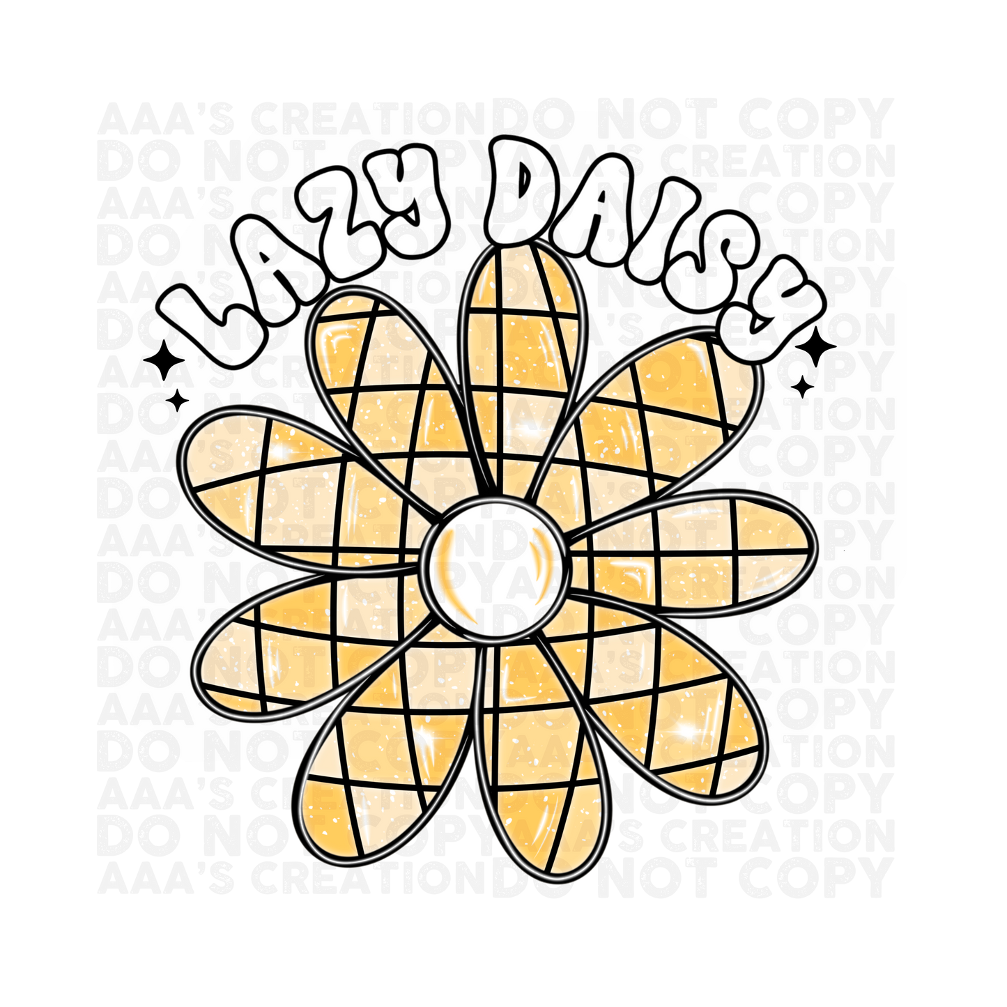 Lazy Daisy Decals - Flower Disco Ball