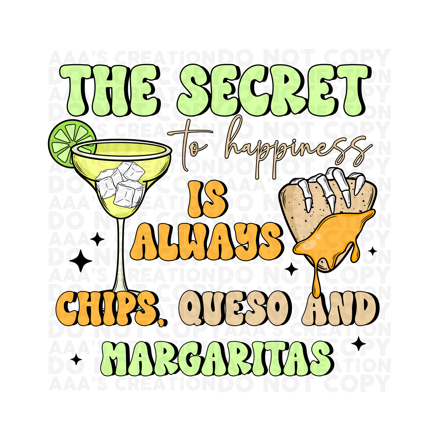 Chips and Margaritas Decal - Summer Decal